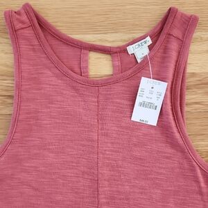 J. Crew Dusty Rose Sleeveless Blouse